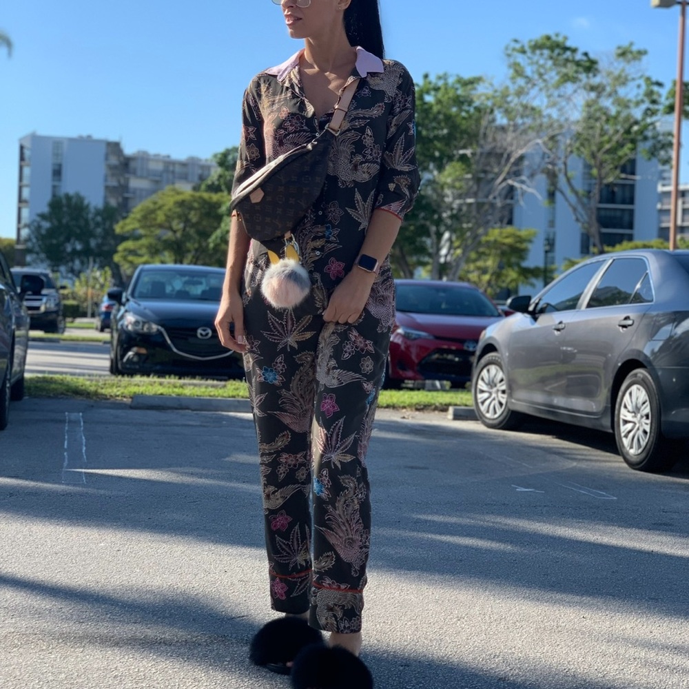 Sandro silk pajama sets